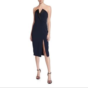 Jay Godfrey NWT Tinsley tuxedo lapel dress